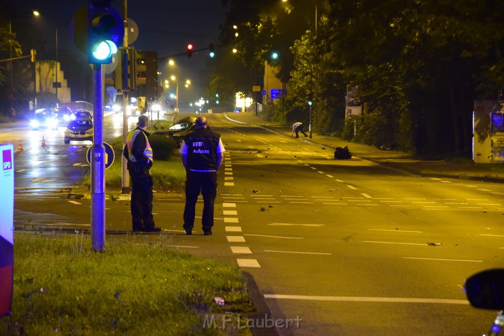 Schwerer VU Koeln Dellbrueck Bergisch Gladbacherstr Herler Ring P063.JPG - Miklos Laubert